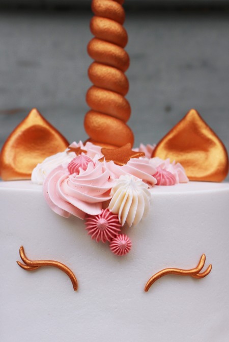 Unikornis torta - rózsaszín