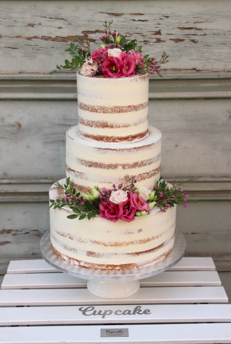 Naked Cake - Liziantusszal