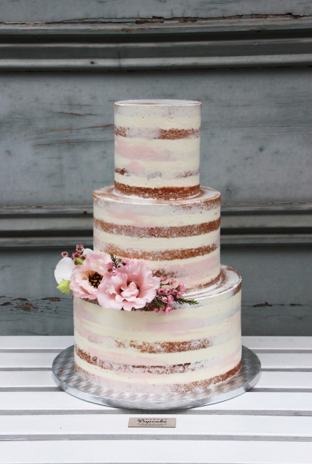 Naked Cake - Rózsaszín