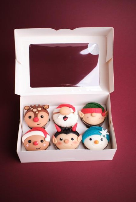 2. Karácsonyi cupcake 6 BOX  18 940 HUF