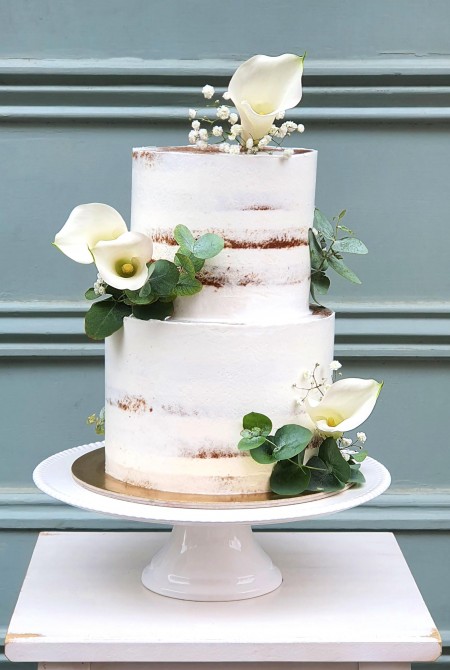 Naked cake kálával