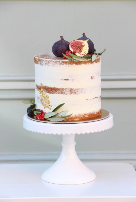 Naked cake fügével