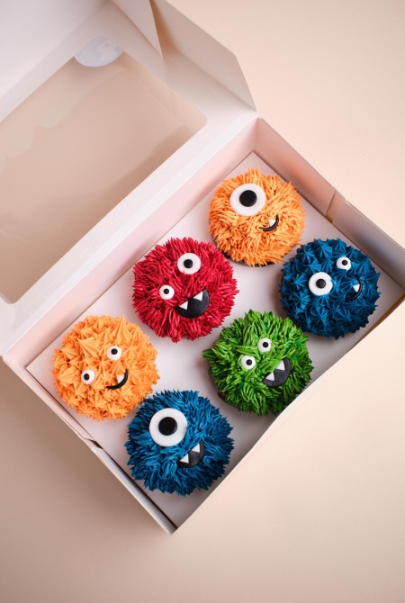 6-BOX Halloween monsters cupcake válogatás - 15.740Ft