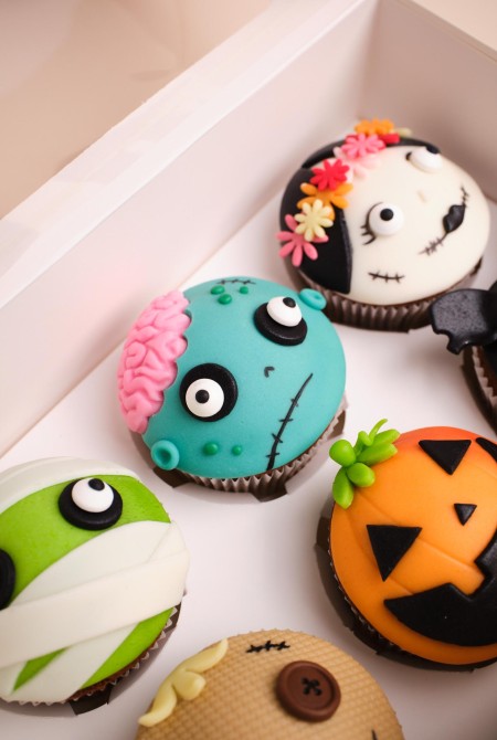 6-BOX Halloween cupcake válogatás Faces - 18.740Ft