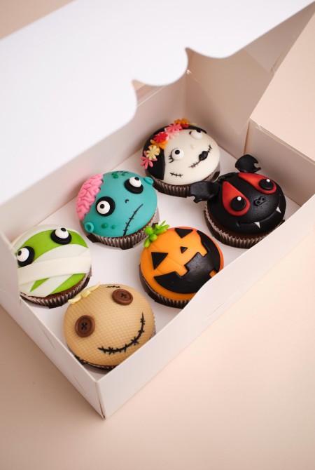 6-BOX Halloween cupcake válogatás Faces - 18.740Ft