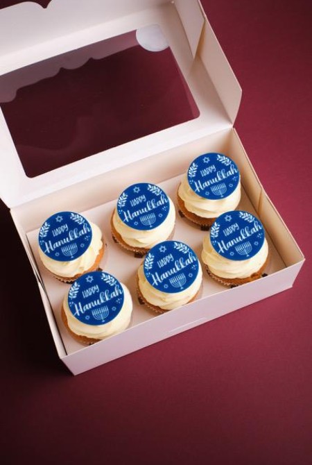 6-BOX Happy Hannukkah Cupcake  12 940 HUF