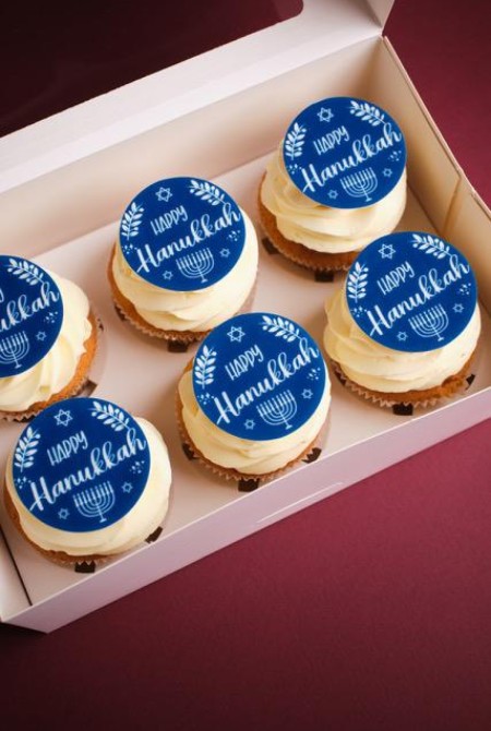 6-BOX Happy Hannukkah Cupcake  12 940 HUF