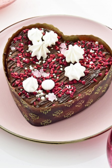 Szív alakú csokis brownie 300g 4 490 HUF